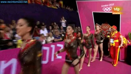Spain 3 Ribbons 2 Hoops Final - Olympic Games 2012