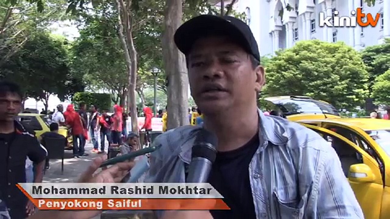 Penyokong Saiful kecewa dengan laporan media