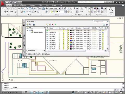 AutoCAD 2009 - part 11 - Working with Layers