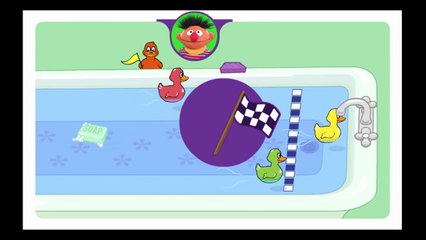 Play With Me Sesame Duckie Races Cartoon Animation Sprout PBS Kids Game Play Walkthrough