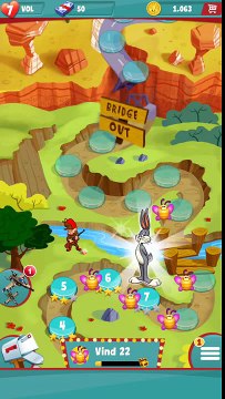 Let's Play Looney Tunes Dash! #1 Bugs Bunny - gameplay review