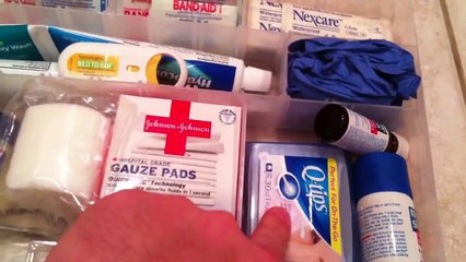 First Aid Kit for the Girl Scout Troop