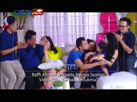 [150809]Silet - Raffi & Nagita syuting video klip 'Terbaik Untukmu'