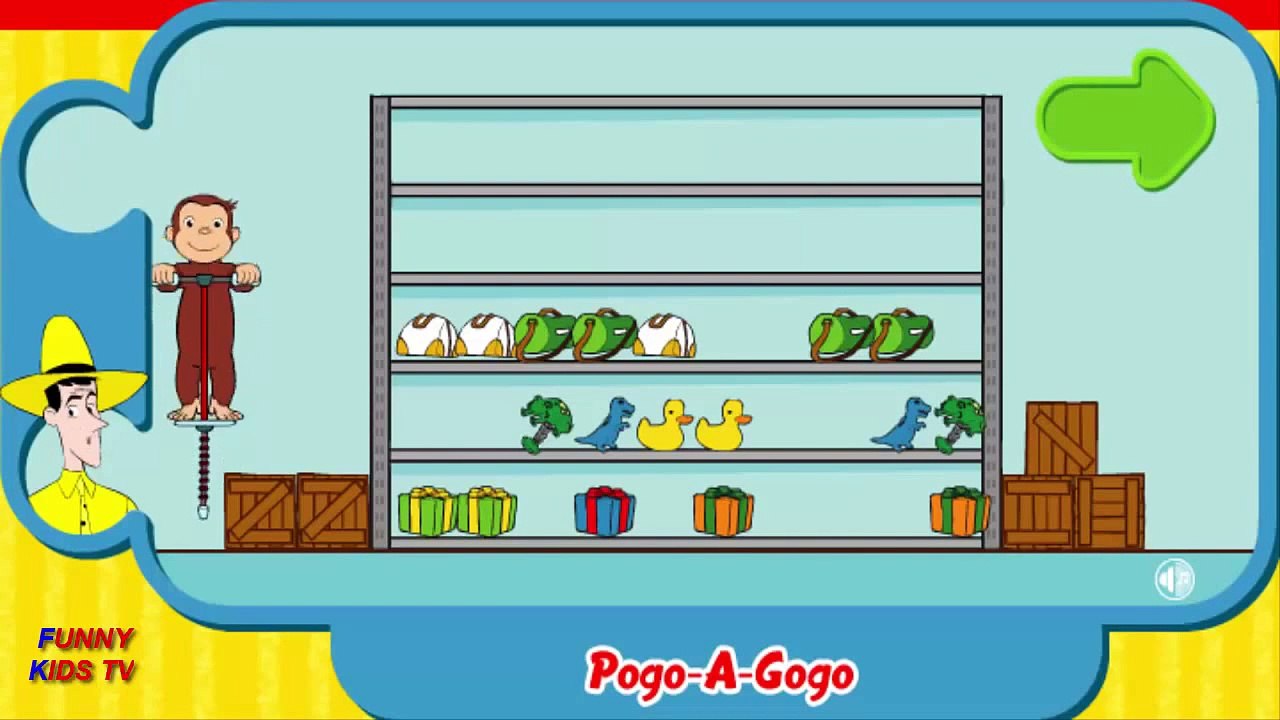 Curious George Pogo A GoGo Cartoon Animation PBS Kids Game Play Walkthrough