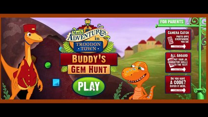 Dinosaur Train Buddys Gem Hunt Cartoon Animation PBS Kids Game Play Walkthrough
