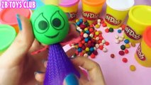 Play Doh Surprise Rainbow Dippin Dots Candy Spiderman Mickey Mouse Minnie Mouse Disney Marvel