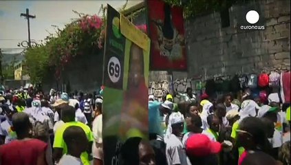 Haitians vote in long-delayed parliamentary elections