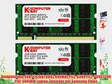 Komputerbay 4GB (2X 2GB) DDR2 800MHz PC2-6300 PC2-6400 (200 PIN) SODIMM Laptop-Speicher mit