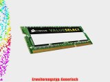 Corsair 8GB (1x8GB) DDR3 1600 MHz (PC3 12800) Laptop Arbeitsspeicher (CMSO8GX3M1A1600C11)