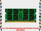 G.E.I.L. PC3-10666 Arbeitsspeicher 4GB (1333 MHz 204-polig) DDR3-RAM Kit