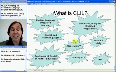 Content Language Integrated Learning (CLIL): SKOLA Workshop Session 3