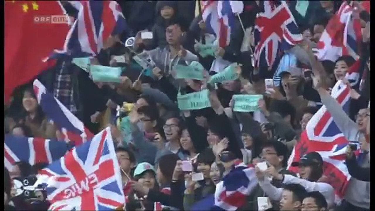 Formel 1 - Formula 1 - GP von China Shanghai 2014 - race start - Sieger Lewis Hamilton