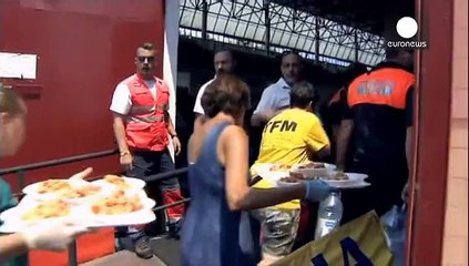 Spain:wildfires mean hundreds evacuated in the west