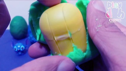 Play Doh Peppa Pig Kinder Surprise eggs Frozen Spongebob Mickey Mouse Cars Disney Toys