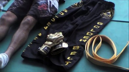 Eric Destruels aux Golden Belts FC. Souvenirs. Arts martiaux mixtes. Pankido. Kenpô.