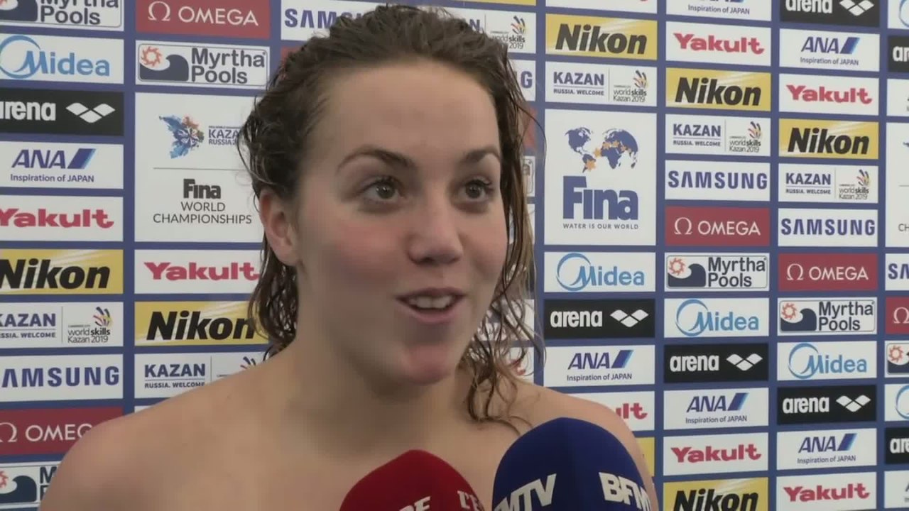 Natation - ChM (F) - 400m 4 nages : Grangeon «Aucun rêve n'est trop grand»