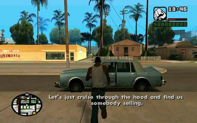 GRAND THEFT AUTO SAN ANDREAS: 4 Mission "CLEANING THE HOOD" HD