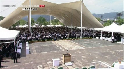 Le Japon commémore les 70 ans de l'attaque sur Nagasaki