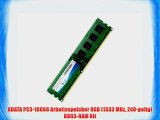 ADATA PC3-10666 Arbeitsspeicher 8GB (1333 MHz 240-polig) DDR3-RAM Kit