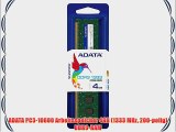 ADATA PC3-10600 Arbeitsspeicher 4GB (1333 MHz 200-polig) DDR3-RAM