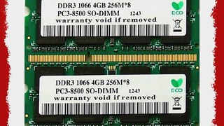 Flexx Ram memory upgrades 8GB kit (4GBx2) DDR3 PC3 8500 1067Mhz for your Apple iMac