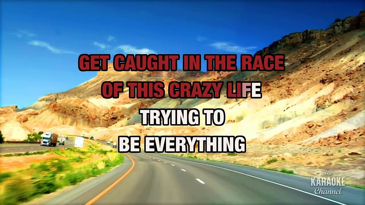 American Honey in the style of "Lady Antebellum" karaoke video with lyrics (no lead vocal)