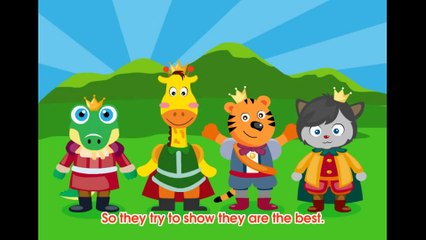Fairy tales: Four Princes and a Princess