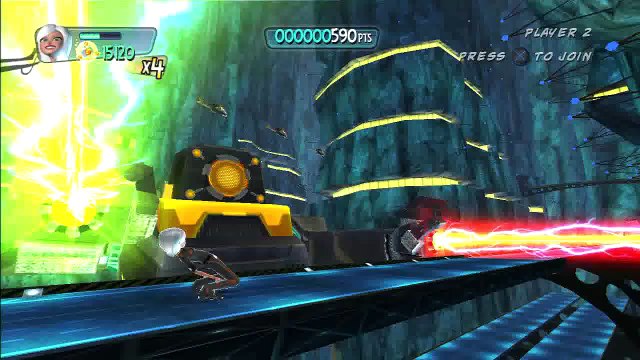 Monsters VS Aliens Walkthrough Part 4 (PS3, X360, Wii, PS2) ~ Ginormica Level 4