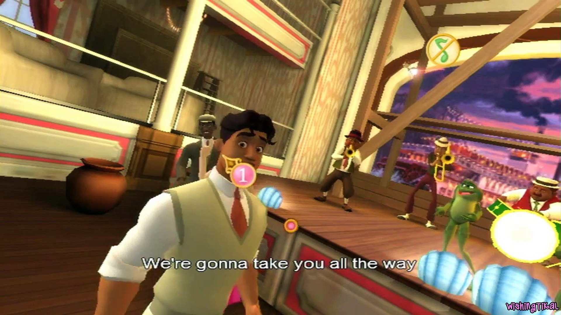 the princess and the frog wii