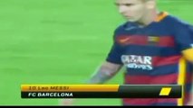 Messi headbutts and grabs throat of Mapou Yanga-Mbiwa in Gamper Trophy win