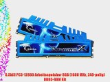 G.Skill PC3-12800 Arbeitsspeicher 8GB (1600 MHz 240-polig) DDR3-RAM Kit