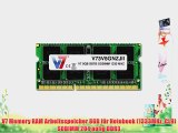 V7 Memory RAM Arbeitsspeicher 8GB f?r Notebook (1333MHz CL9) SODIMM 204 polig DDR3