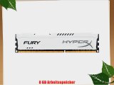 HyperX Fury HX313C9FW/8 Arbeitsspeicher 8GB (1333MHz CL9) DDR3-RAM wei?