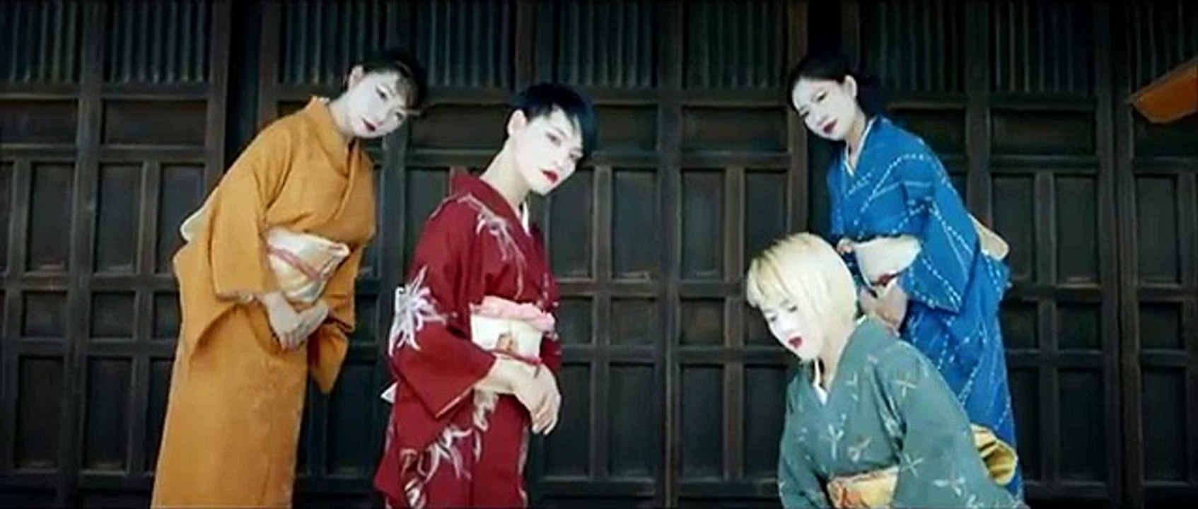 Kimono dance style