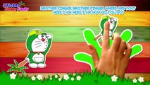 Doraemon Family Sticker Finger Family Songs | Nursery Rhymes | Sticker Finger Family