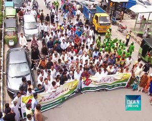 Anti Dangue walk was organised, Dawn News report by Saif Ullah Cheema