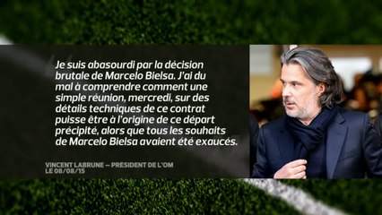Foot - L1 - OM : Les réactions s'enchaînent après la démission de Bielsa