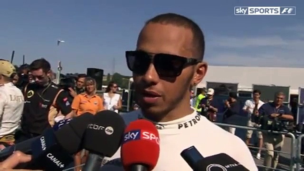 Lewis Hamilton dedicates 1st Mercedes win to Nicole Scherzinger