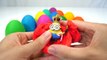 LEARN COLORS for Children w/ Play Doh Surprise Eggs Spiderman FROZEN Hulk Cars 2 Playdough Eggs TOY