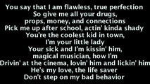 A$AP Rocky Ft. Lana Del Ray - Ridin' (Lyrics On Screen)
