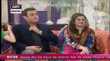 Shahood Alvi And Nida Using Valgur Language In Live Show