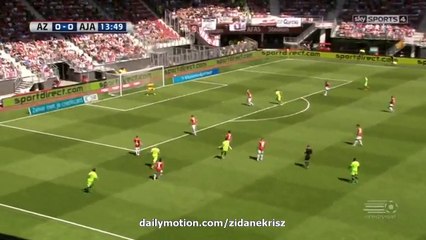 0-1 El Ghazi Amazing Goal | AZ Alkmaar v. Ajax Amsterdam - Eredivisie 08.08.2015 HD