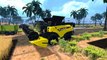 Farming Simulator 15 New Holland T8020, Case CVX175, New Holland CR 9.90 Black