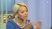ORF Pressestunde EU-Wahl: Angelika Mlinar (NEOS) - (14/15) Die Frauenquote bei den NEOS