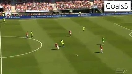 Nemanja Gudelj Goal AZ Alkmaar 0 - 3 Ajax Eredivisie 9-8-2015