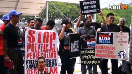 Liwat II: Bilangan penyokong berkurangan