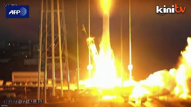 Orbital rocket explodes after launch