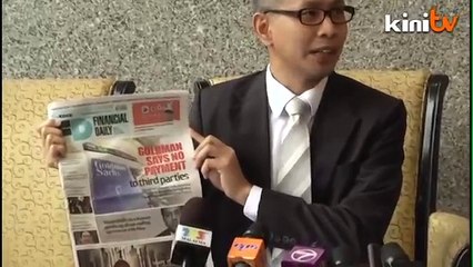 Tony Pua: 1MDB an idiot for RM1.54bil commissions