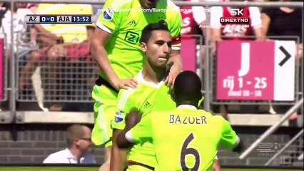 Anwar El-Ghazi 0_1 Amazing Goal _ AZ Alkmaar - Ajax 09.08.2015 HD
