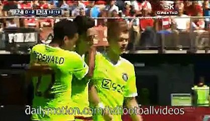 Anwar El Ghazi 2nd Header Goal Az Alkamaar 0-2 Ajax Netherlands Eredevise 9.08.2015 HD